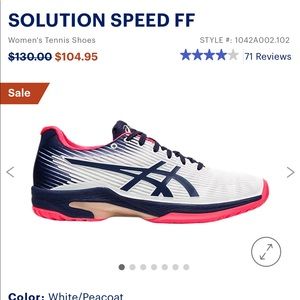 ASICS SOLUTION SPEED FF Women's Tennis Shoes